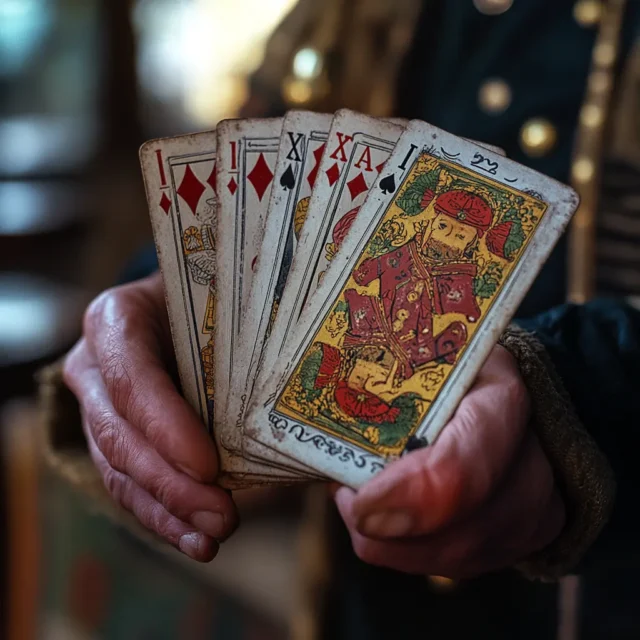 A beginner selecting their first Tarot deck in